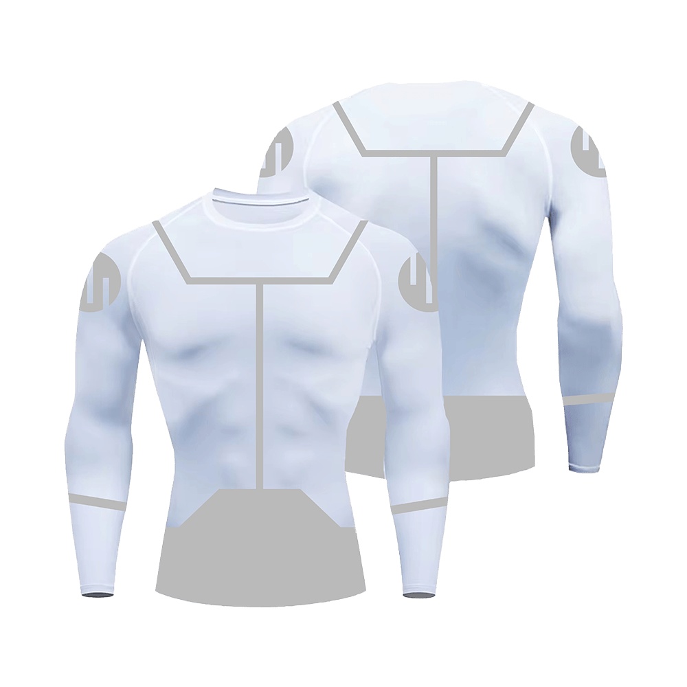 Men's Gym Fitness T shirt Long - Compression Long Pant のレビューと価格