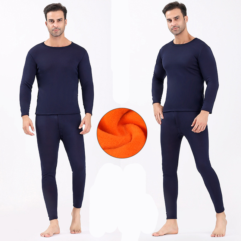 2Pcs Thermal Underwear Set Men - Thermal Long John のレビューと価格