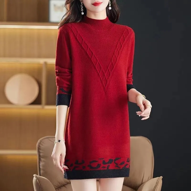 Women Pullover Sweater Half Hi - Thermal Long John のレビューと価格