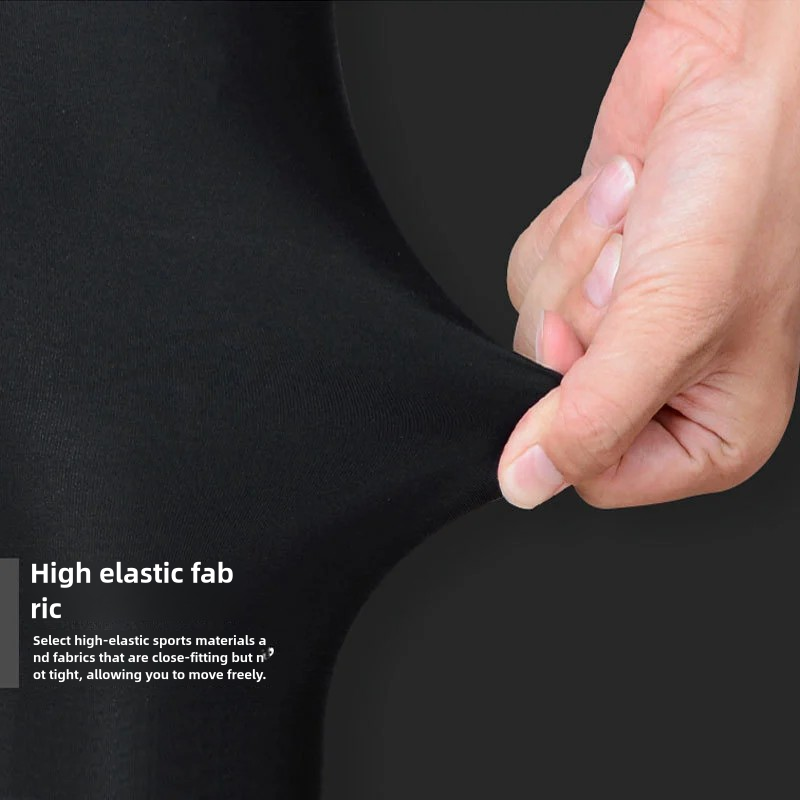 1 Pcs Men's Solid Color Compre - Compression Long Pant のレビューと価格