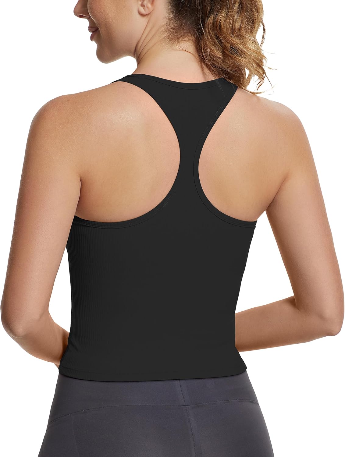 MathCat Ribbed Workout Tank To - Tank Top Ribbed のレビューと価格