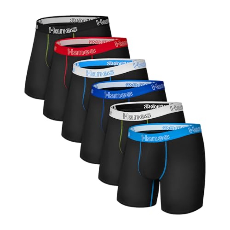 Men's Boxer Brief Underwear Pa - Boxer Brief Pack Cotton のレビューと価格