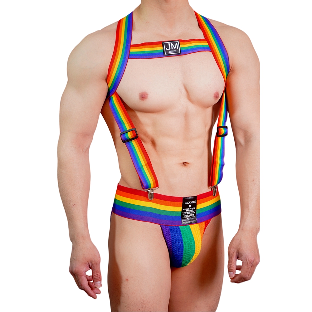 JOCKMAIL Rainbow Body Harness  - Jockstrap Athletic のレビューと価格