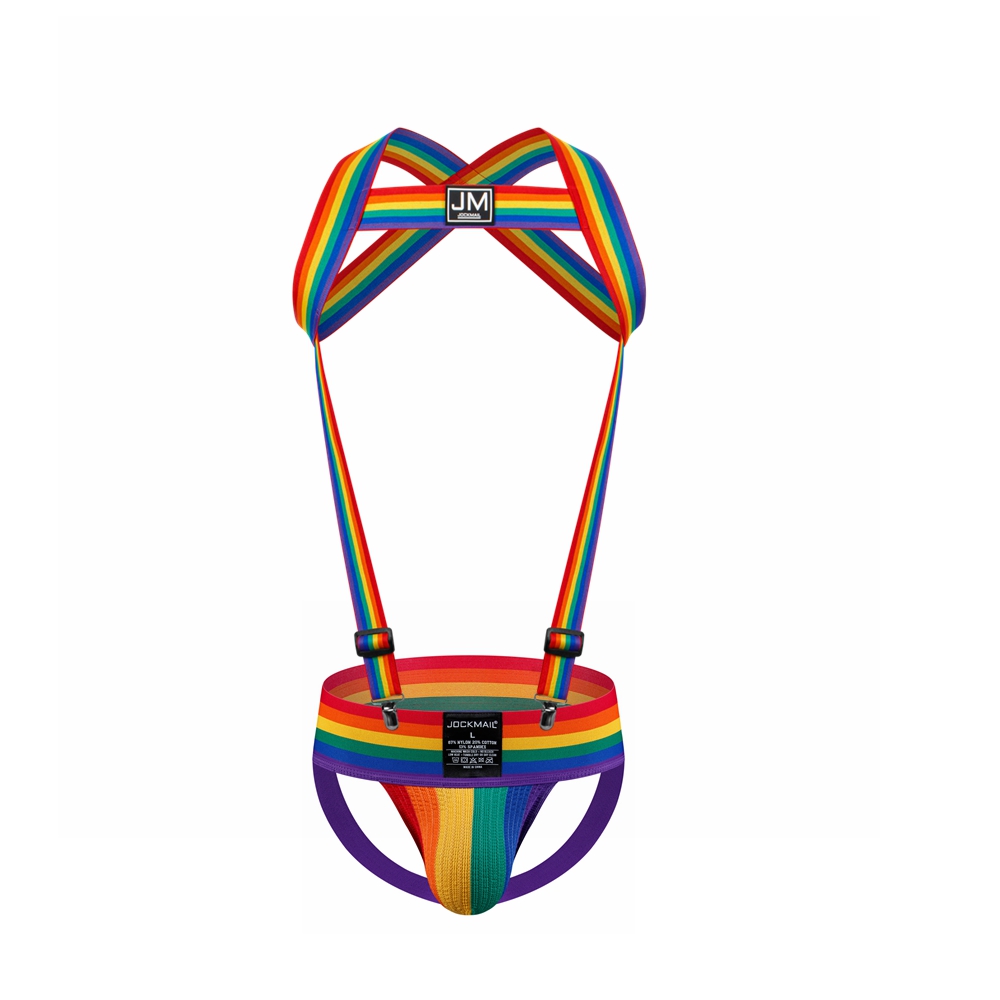 JOCKMAIL Rainbow Body Harness  - Jockstrap Athletic のレビューと価格