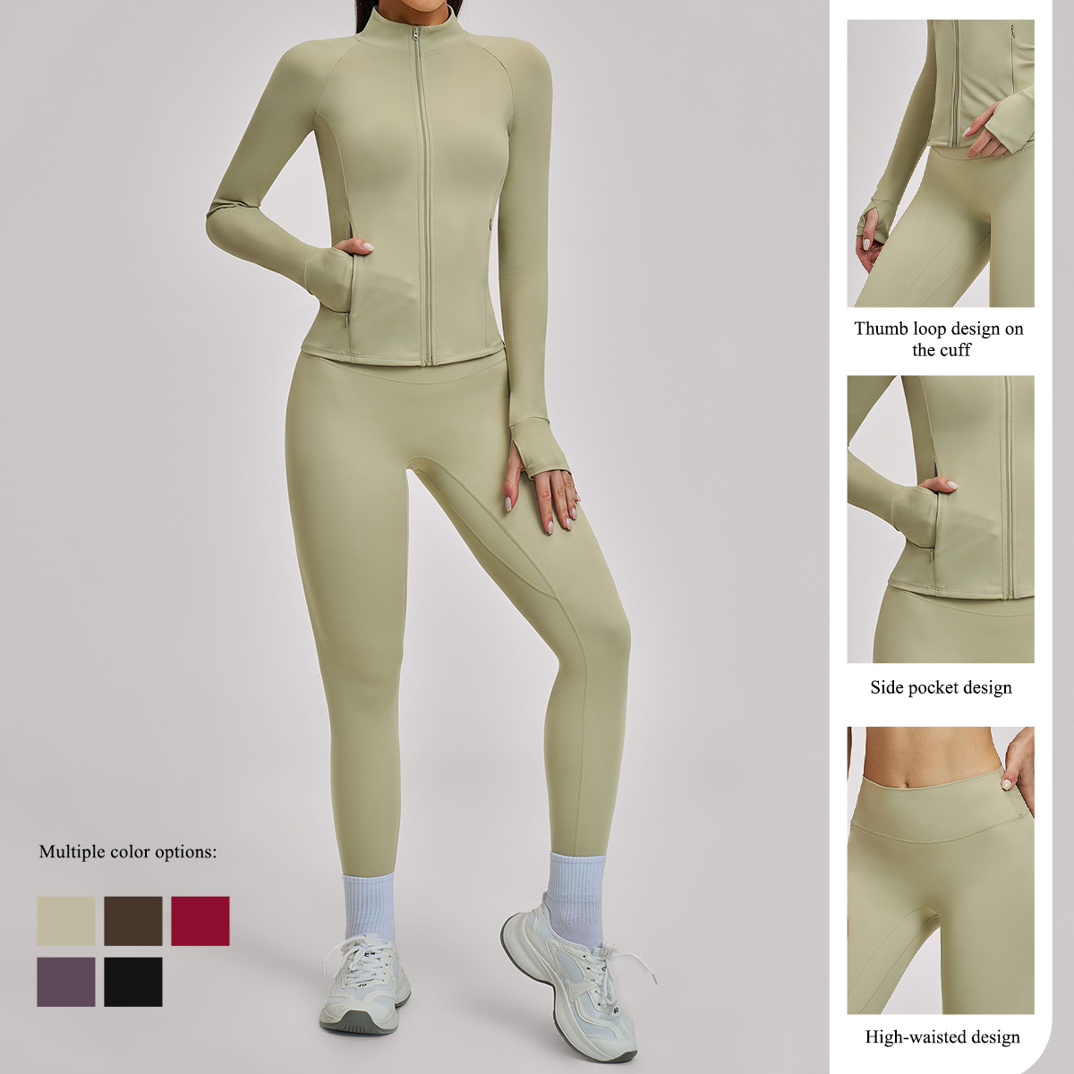 Hearuisavy Sports Set 2Pcs Wom - Compression Long Pant のレビューと価格