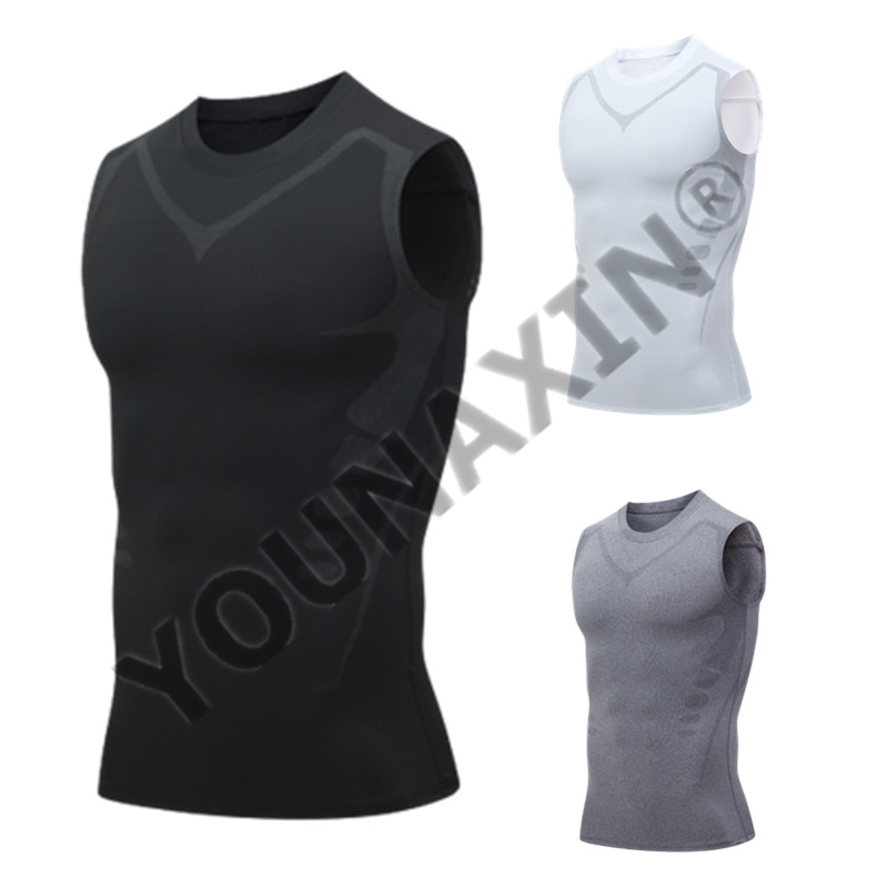 3 Pieces Men's Sleeveless T-Sh - Sleeveless Undershirt のレビューと価格