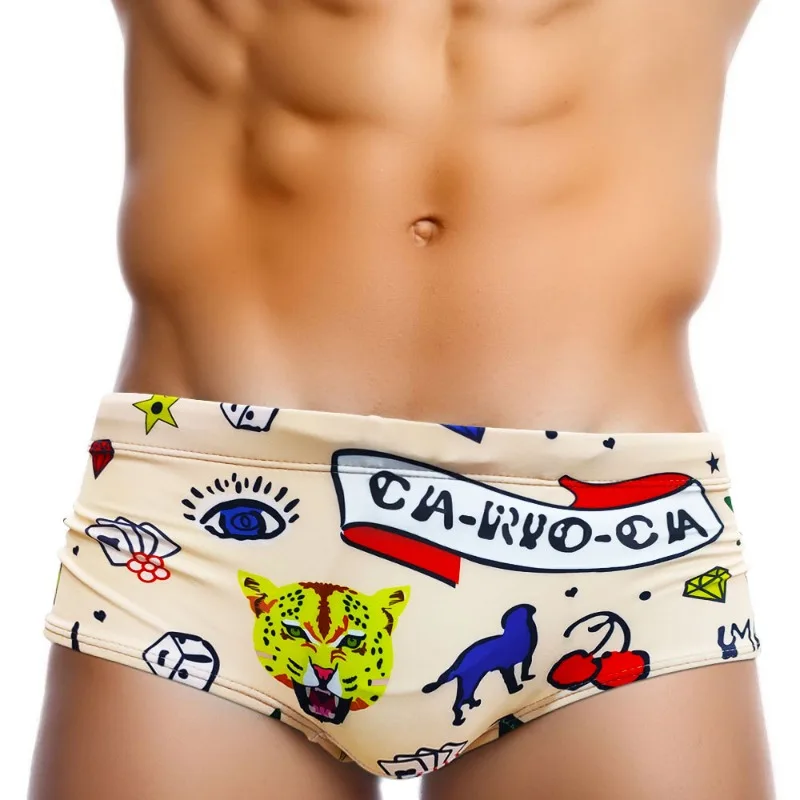 Sexy Men's Swimsuit Push-Up Sw - Trunk Breathable Men のレビューと価格