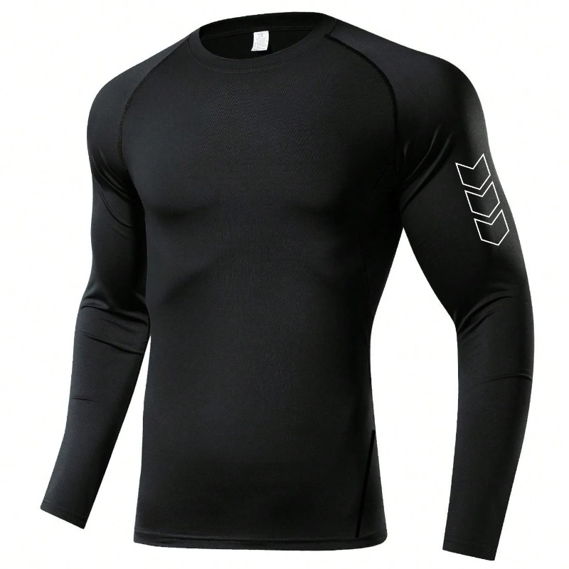 Men Quick-dry T-shirt Long Sle - Base Layer Top のレビューと価格