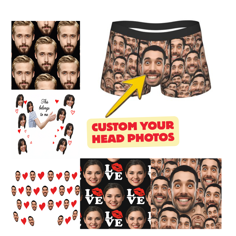 Custom Your Head Boxershorts   - Pouch Boxer Pouch のレビューと価格