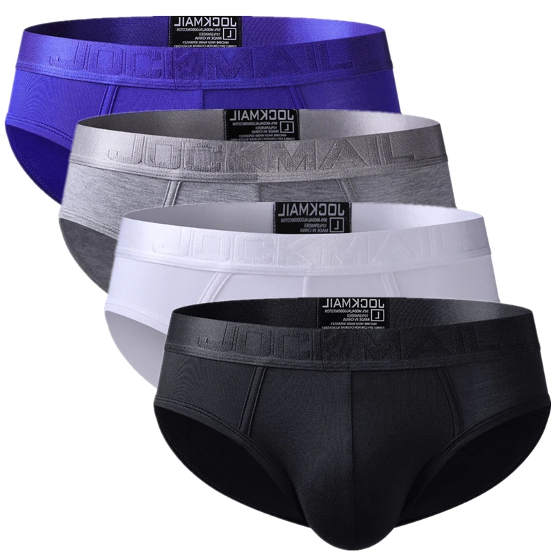 4PCS/Lot Men Briefs Bikini Mal - Multi Pack Underwear のレビューと価格
